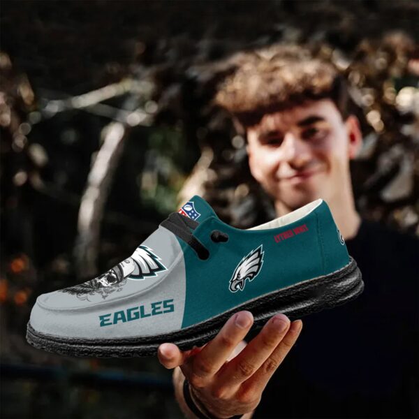 Tubopro Philadelphia Eagles Personalized Hey Dude Shoes For Men And Women - Image 6