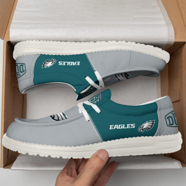 Tubopro Philadelphia Eagles Personalized Hey Dude Shoes For Men And Women - Image 3