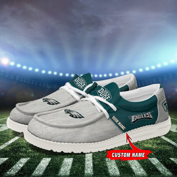 Tubopro Philadelphia Eagles Personalized Hey Dude Shoes For Men And Women - Image 3