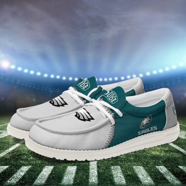 Tubopro Philadelphia Eagles Personalized Hey Dude Shoes For Men And Women - Image 3