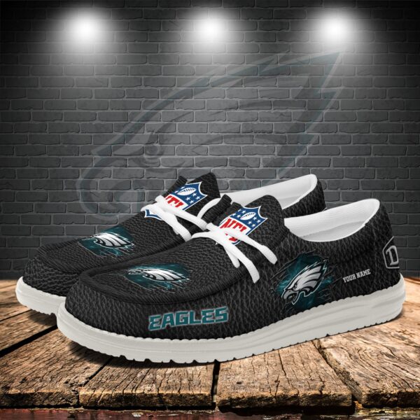 Tubopro Philadelphia Eagles Personalized Hey Dude Shoes For Men And Women - Image 3