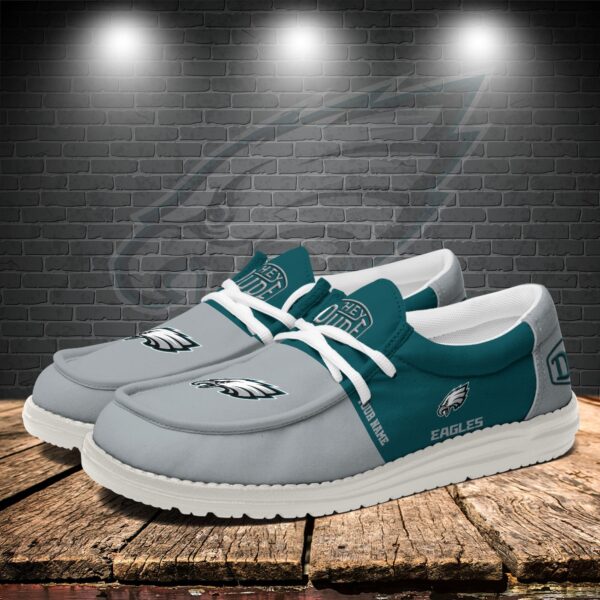 Tubopro Philadelphia Eagles Personalized Hey Dude Shoes For Men And Women - Image 3