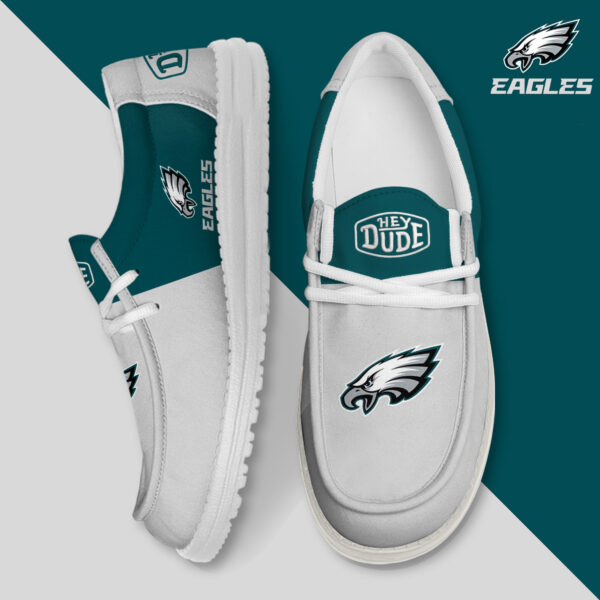 Tubopro Philadelphia Eagles Personalized Hey Dude Shoes For Men And Women