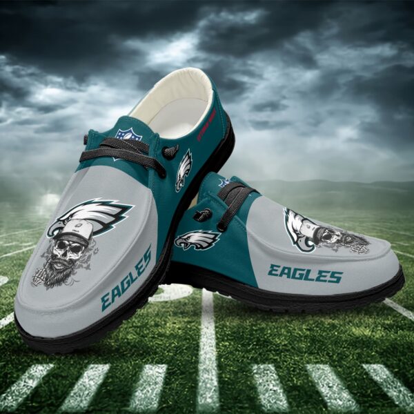 Tubopro Philadelphia Eagles Personalized Hey Dude Shoes For Men And Women - Image 2