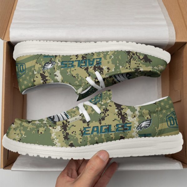 Tubopro Philadelphia Eagles Personalized Hey Dude Shoes For Men And Women - Image 2