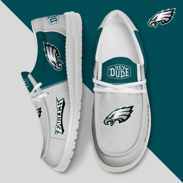 Tubopro Philadelphia Eagles Personalized Hey Dude Shoes For Men And Women