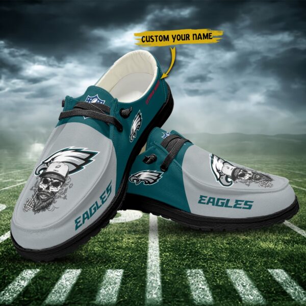 Tubopro Philadelphia Eagles Personalized Hey Dude Shoes For Men And Women - Image 4