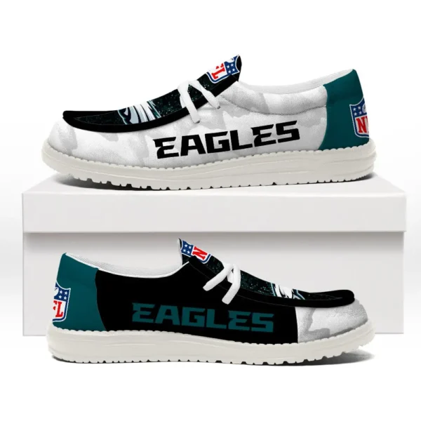 Tubopro Philadelphia Eagles Personalized Hey Dude Shoes For Men And Women - Image 2