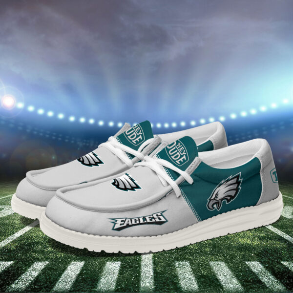 Tubopro Philadelphia Eagles Personalized Hey Dude Shoes For Men And Women - Image 3