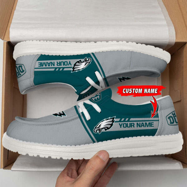 Tubopro Philadelphia Eagles Personalized Hey Dude Shoes For Men And Women - Image 2
