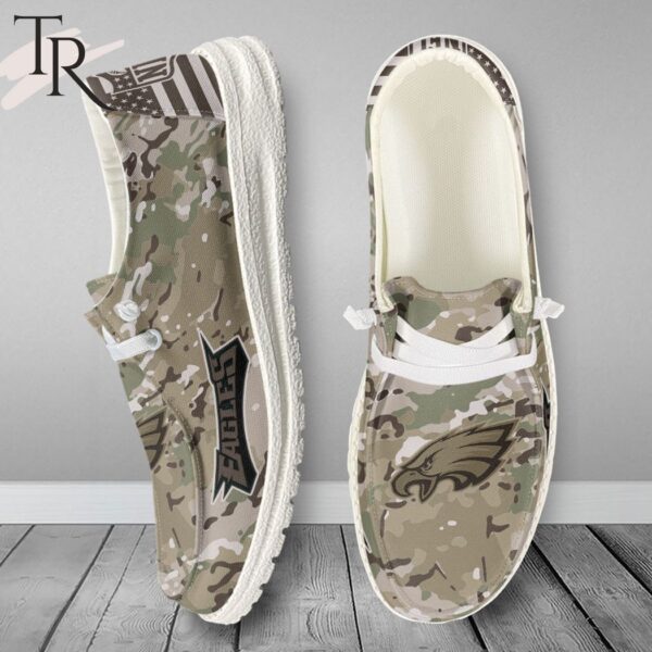 Tubopro Philadelphia Eagles Personalized Hey Dude Shoes For Men And Women - Image 4