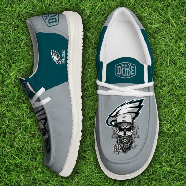 Tubopro Philadelphia Eagles Personalized Hey Dude Shoes For Men And Women
