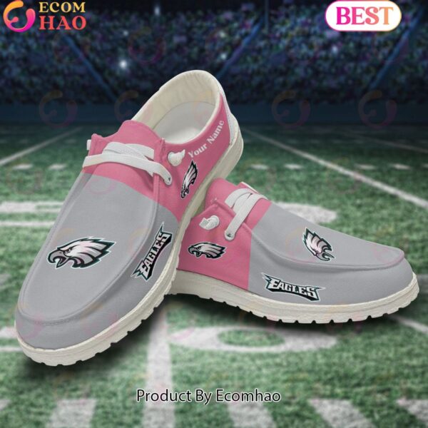 Tubopro Philadelphia Eagles Personalized Hey Dude Shoes For Men And Women