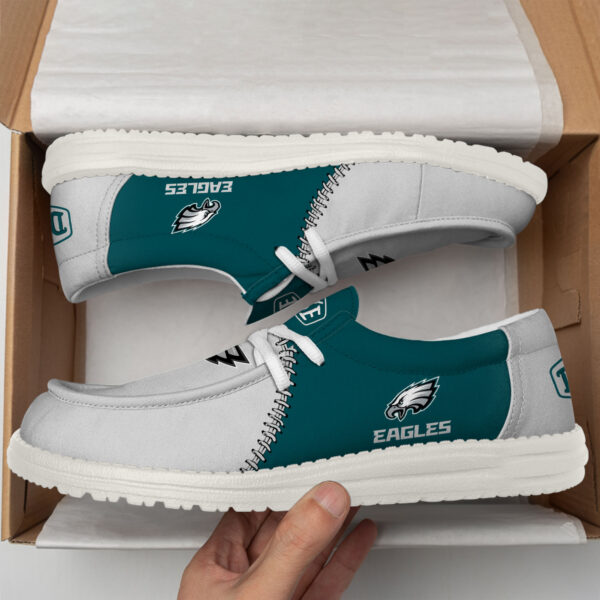 Tubopro Philadelphia Eagles Personalized Hey Dude Shoes For Men And Women - Image 2