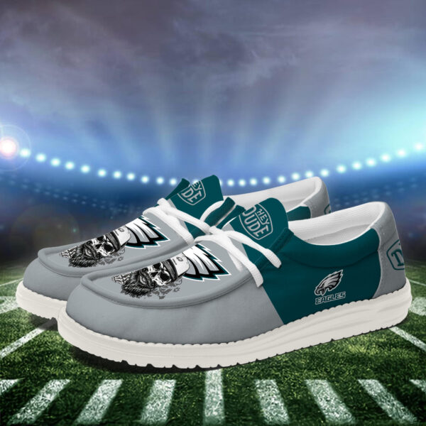 Tubopro Philadelphia Eagles Personalized Hey Dude Shoes For Men And Women - Image 2