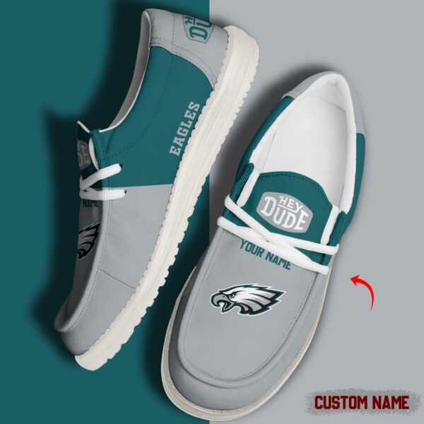 Tubopro Philadelphia Eagles Personalized Hey Dude Shoes For Men And Women