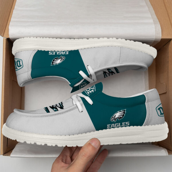 Tubopro Philadelphia Eagles Personalized Hey Dude Shoes For Men And Women - Image 4