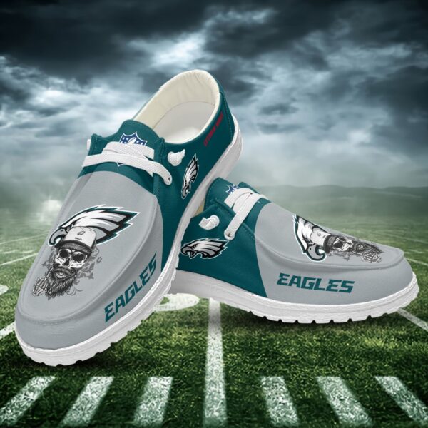 Tubopro Philadelphia Eagles Personalized Hey Dude Shoes For Men And Women