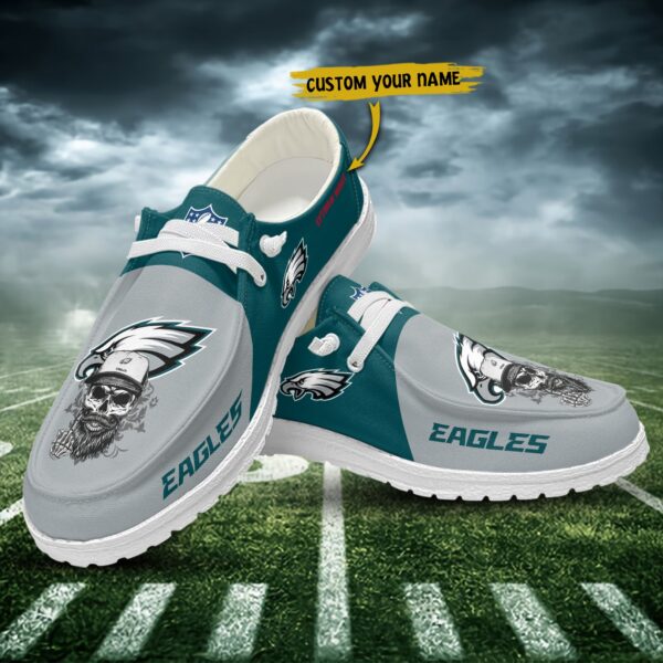 Tubopro Philadelphia Eagles Personalized Hey Dude Shoes For Men And Women - Image 3