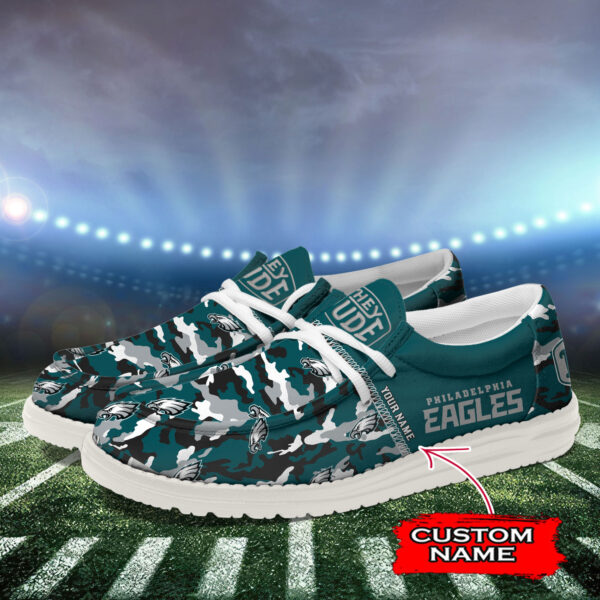 Tubopro Philadelphia Eagles Personalized Hey Dude Shoes For Men And Women - Image 3