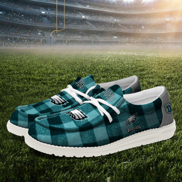 Tubopro Philadelphia Eagles Personalized Hey Dude Shoes For Men And Women - Image 3