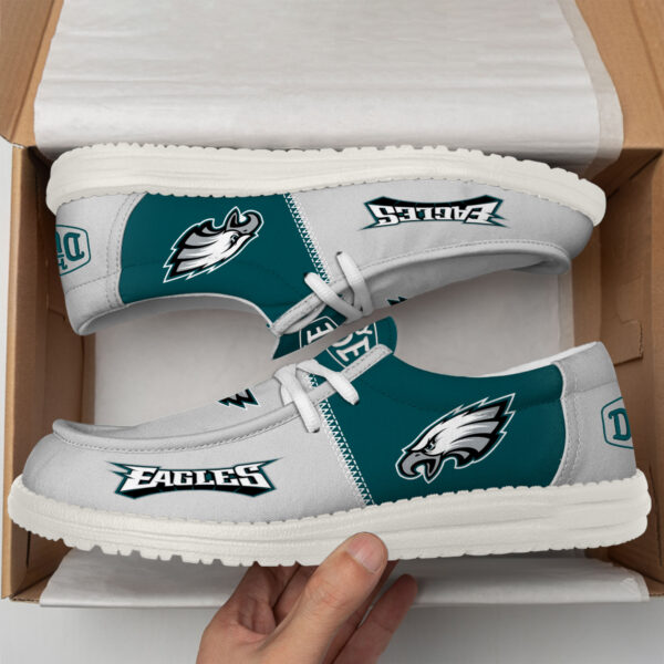 Tubopro Philadelphia Eagles Personalized Hey Dude Shoes For Men And Women - Image 2