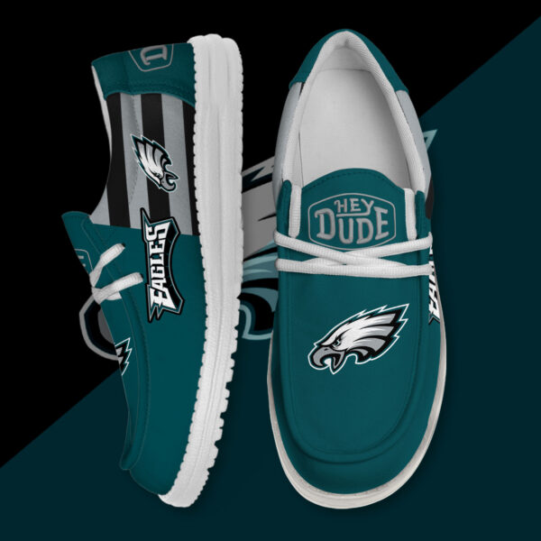 Tubopro Philadelphia Eagles Personalized Hey Dude Shoes For Men And Women