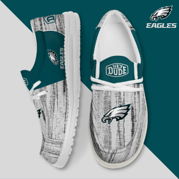 Tubopro Philadelphia Eagles Personalized Hey Dude Shoes For Men And Women