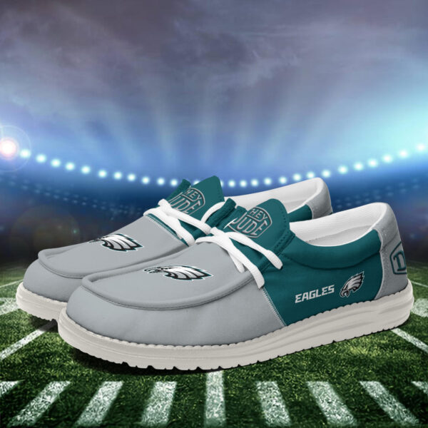Tubopro Philadelphia Eagles Personalized Hey Dude Shoes For Men And Women - Image 4