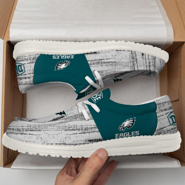 Tubopro Philadelphia Eagles Personalized Hey Dude Shoes For Men And Women - Image 2