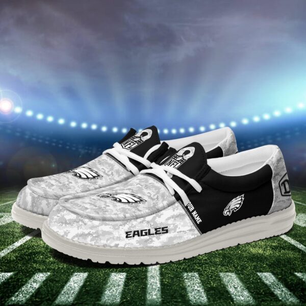 Tubopro Philadelphia Eagles Personalized Hey Dude Shoes For Men And Women - Image 3