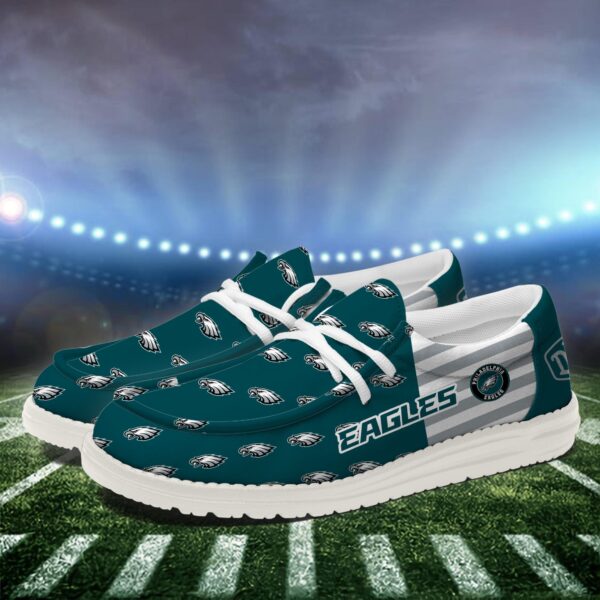 Tubopro Philadelphia Eagles Personalized Hey Dude Shoes For Men And Women - Image 3