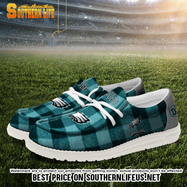 Tubopro Philadelphia Eagles Personalized Hey Dude Shoes For Men And Women - Image 2