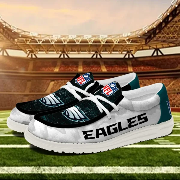 Tubopro Philadelphia Eagles Personalized Hey Dude Shoes For Men And Women