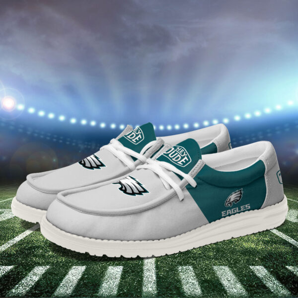 Tubopro Philadelphia Eagles Personalized Hey Dude Shoes For Men And Women - Image 3