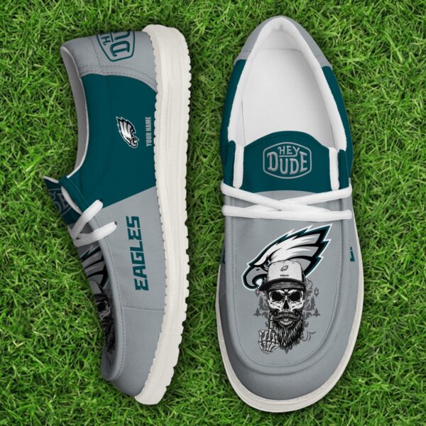 Tubopro Philadelphia Eagles Personalized Hey Dude Shoes For Men And Women
