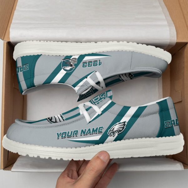 Tubopro Philadelphia Eagles Personalized Hey Dude Shoes For Men And Women - Image 2