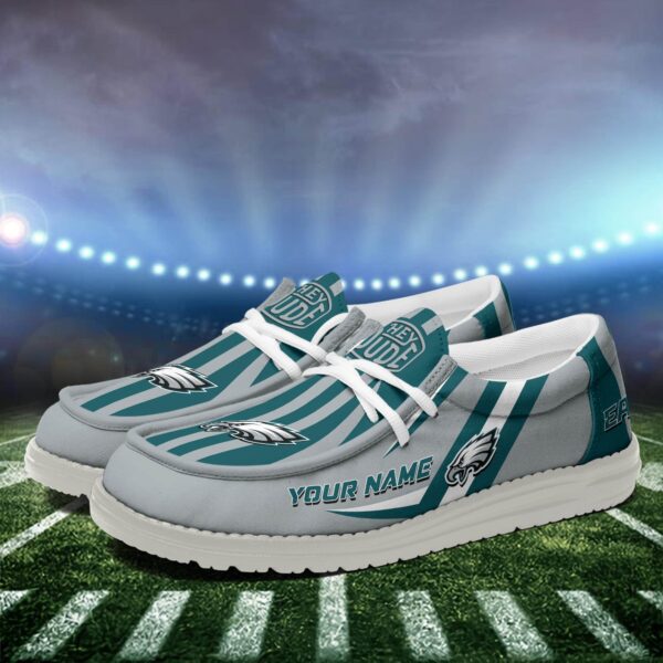 Tubopro Philadelphia Eagles Personalized Hey Dude Shoes For Men And Women - Image 3