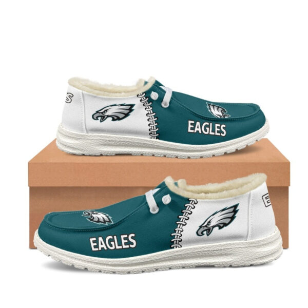 Tubopro Philadelphia Eagles Personalized Hey Dude Shoes For Men And Women