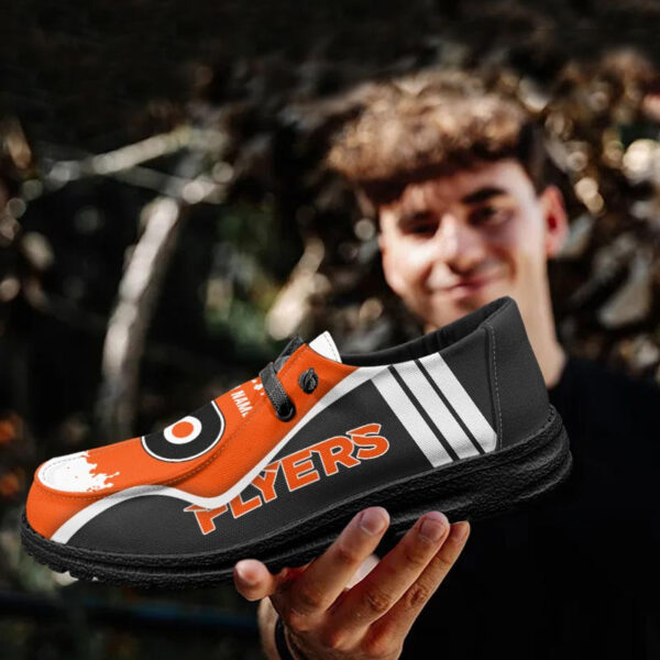 Tubopro Philadelphia Flyers Hey Dude Shoes For Men And Women - Image 4