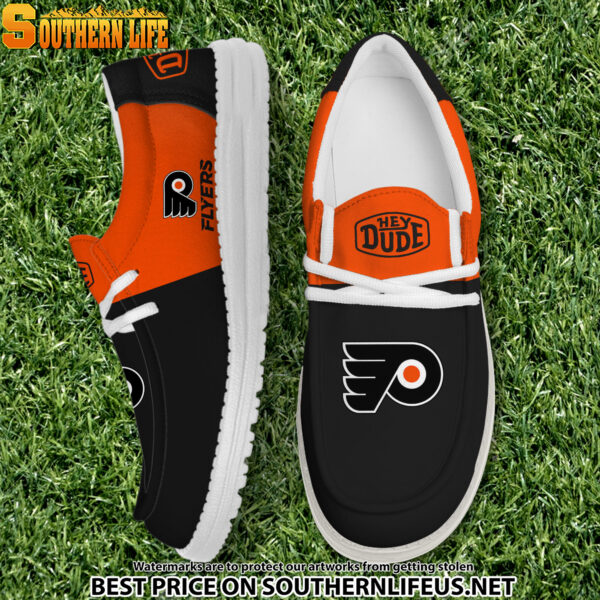 Tubopro Philadelphia Flyers Personalized Hey Dude Shoes For Men And Women
