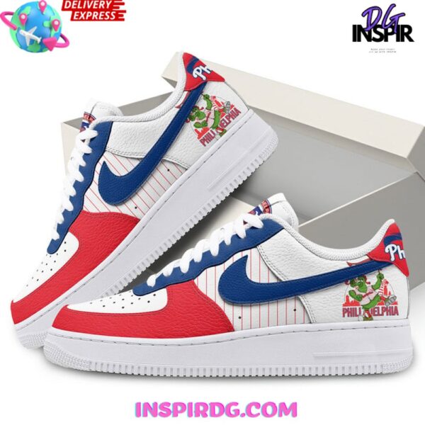 Tubopro Philadelphia Phillies Air Low-Top Sneakers Shoes For Men And Women - Image 2