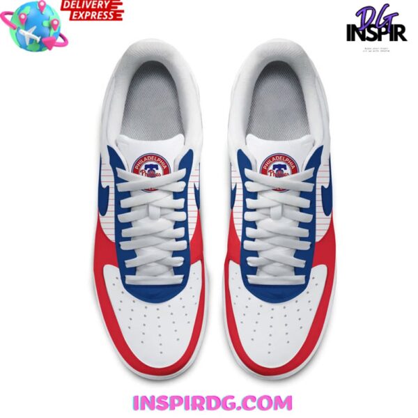 Tubopro Philadelphia Phillies Air Low-Top Sneakers Shoes For Men And Women - Image 3