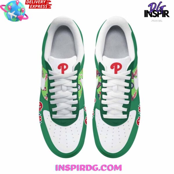 Tubopro Philadelphia Phillies Air Low-Top Sneakers Shoes For Men And Women - Image 4