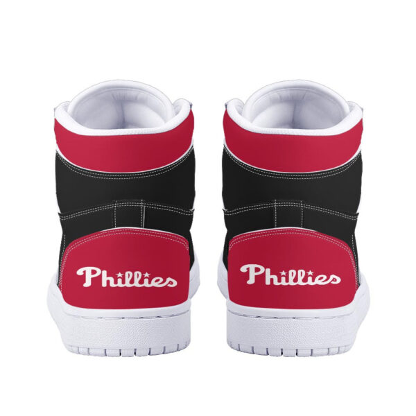 Tubopro Philadelphia Phillies AJ1 High Sneakers Shoes For Men And Women - Image 4