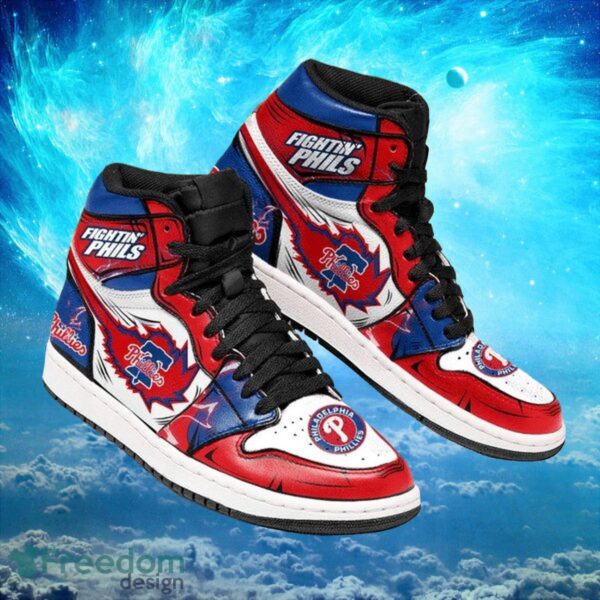 Tubopro Philadelphia Phillies AJ1 High Sneakers Shoes For Men And Women