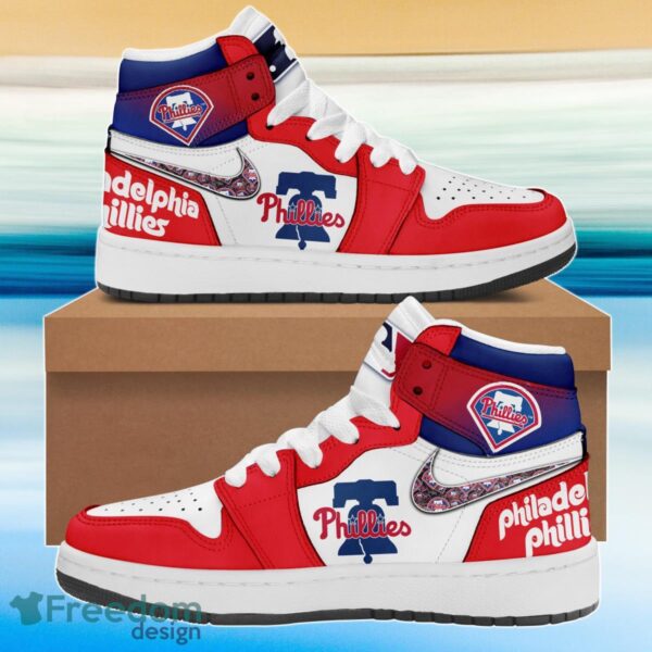 Tubopro Philadelphia Phillies AJ1 High Sneakers Shoes For Men And Women