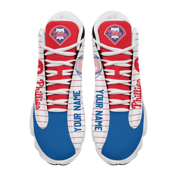 Tubopro Philadelphia Phillies AJ13 Sneakers Shoes For Men And Women - Image 2