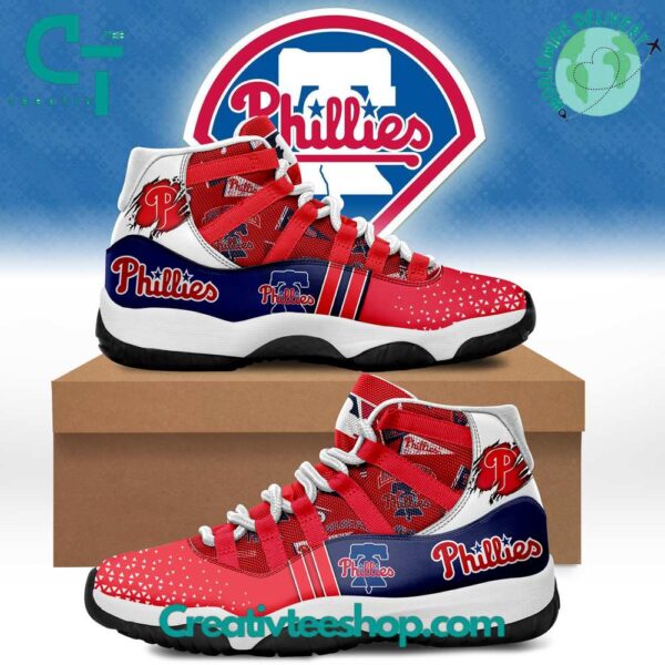 Tubopro Philadelphia Phillies AJ13 Sneakers Shoes For Men And Women
