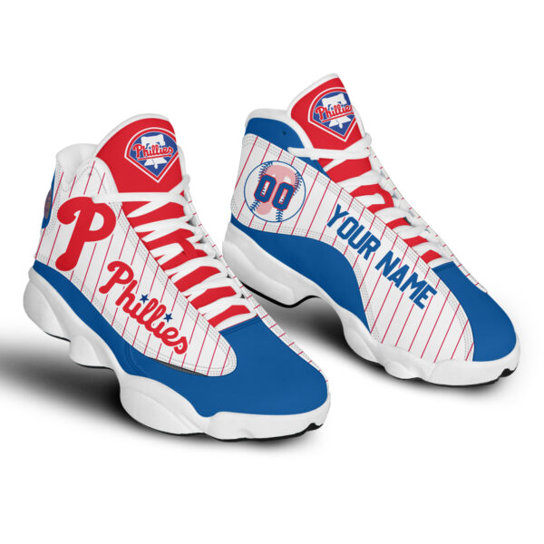 Tubopro Philadelphia Phillies AJ13 Sneakers Shoes For Men And Women - Image 3